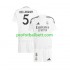 Fotballdrakt Real Madrid Jude Bellingham 5 Barn Hjemmekit 2024-2025 Hvit Kortermet