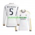 Fotballdrakt Real Madrid Jude Bellingham 5 Herre Hjemmekit 2023-2024 Langermet
