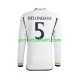 Fotballdrakt Real Madrid Jude Bellingham 5 Herre Hjemmekit 2023-2024 Langermet