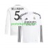 Fotballdrakt Real Madrid Jude Bellingham 5 Herre Hjemmekit 2024-2025 Hvit Langermet