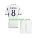 Fotballdrakt Real Madrid Kroos 8 Barn Hjemmekit 2023-2024 Kortermet