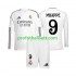 Fotballdrakt Real Madrid Kylian Mbappe 9 Barn Hjemmekit 2024-2025 Langermet
