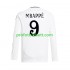 Fotballdrakt Real Madrid Kylian Mbappe 9 Herre Hjemmekit 2024-2025 Hvit Langermet