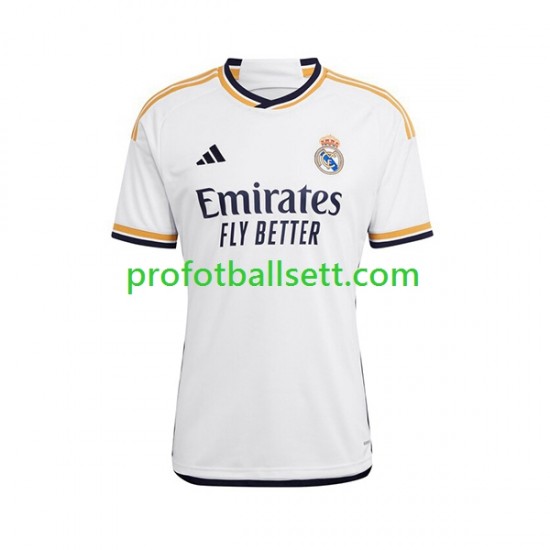 Fotballdrakt Real Madrid Dame Hjemmekit 2023-2024 Kortermet