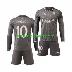 Fotballdrakt Real Madrid Luka Modric 10 Barn Tredjekit 2024-2025 Langermet