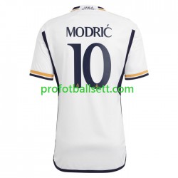 Fotballdrakt Real Madrid Modric 10 Herre Hjemmekit 2023-2024 Kortermet