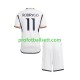 Fotballdrakt Real Madrid Rodrygo Goes 11 Barn Hjemmekit 2023-2024 Kortermet