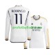 Fotballdrakt Real Madrid Rodrygo Goes 11 Herre Hjemmekit 2023-2024 Langermet
