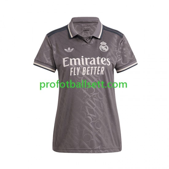 Fotballdrakt Real Madrid Dame Tredjekit 2024-2025 Kortermet