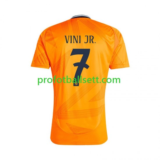 Fotballdrakt Real Madrid VINI JR 7 Herre Bortekit 2024-2025 Kortermet