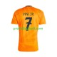 Fotballdrakt Real Madrid VINI JR 7 Herre Bortekit 2024-2025 Kortermet