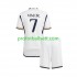 Fotballdrakt Real Madrid Vinicius Junior 7 Barn Hjemmekit 2023-2024 Kortermet