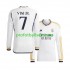 Fotballdrakt Real Madrid Vinicius Junior 7 Herre Hjemmekit 2023-2024 Langermet