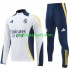 Real Madrid 2024-2025 Hvit Trenings Collegegenser Set