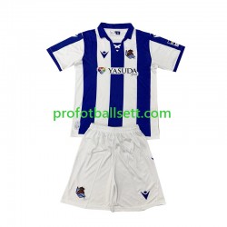 Fotballdrakt Real Sociedad Barn Hjemmekit 2024-2025 Kortermet