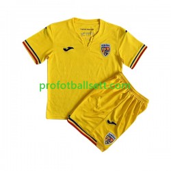 Fotballdrakt Romania Barn Hjemmekit 2023 Kortermet