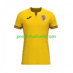 Fotballdrakt Romania Herre Hjemmekit 2023 Kortermet