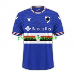 Fotballdrakt Sampdoria Herre Hjemmekit 2023-2024 Kortermet