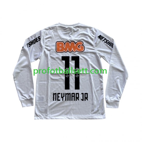 Retro Fotballdrakt Santos FC Neymar JR 11 -2012 Herre Hjemmekit 2011 Langermet