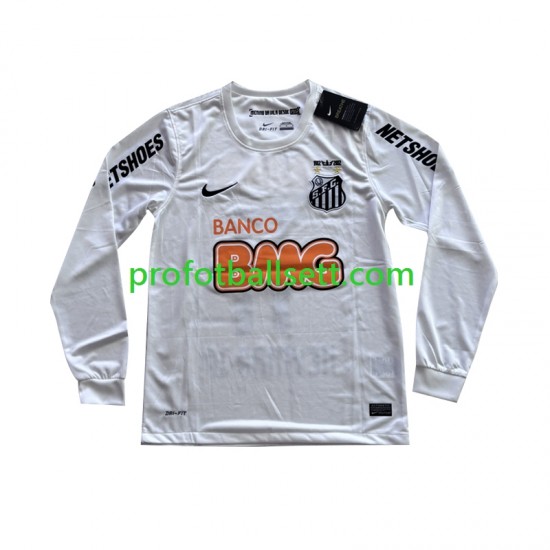 Retro Fotballdrakt Santos FC Neymar JR 11 -2012 Herre Hjemmekit 2011 Langermet