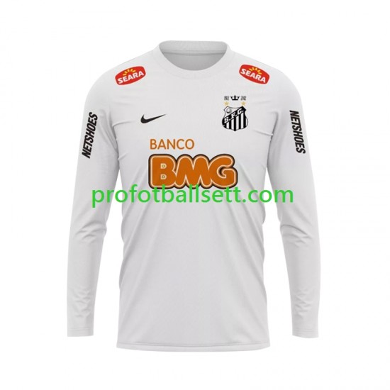 Retro Fotballdrakt Santos FC -2012 Herre Hjemmekit 2011 Langermet