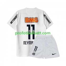 Retro Fotballdrakt Santos Neymar JR 11 -2012 Barn Hjemmekit 2011 Kortermet