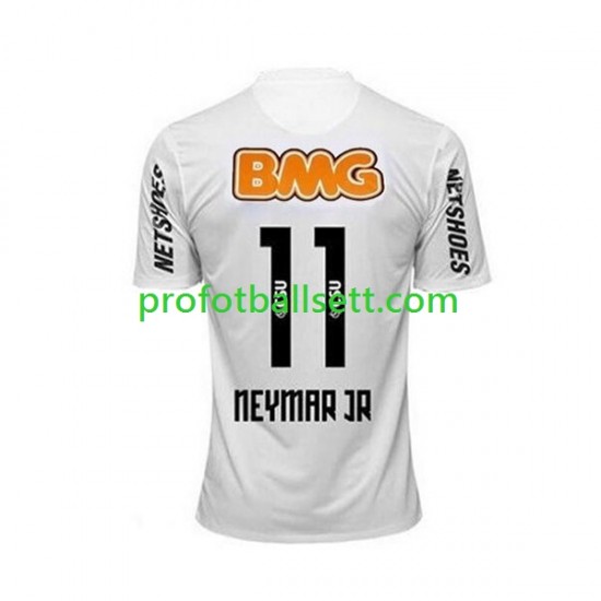 Retro Fotballdrakt Santos Neymar JR 11 -2012 Herre Hjemmekit 2011 Kortermet
