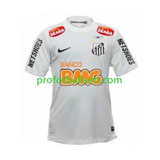 Retro Fotballdrakt Santos Neymar JR 11 -2012 Herre Hjemmekit 2011 Kortermet