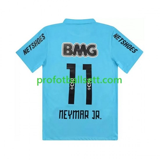 Retro Fotballdrakt Santos Neymar JR 11 -2012 Herre Tredjekit 2011 Kortermet