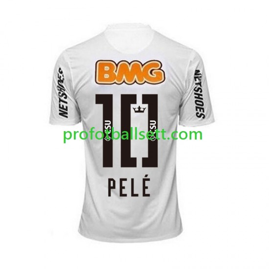 Retro Fotballdrakt Santos PELE 10 -2012 Herre Hjemmekit 2011 Kortermet