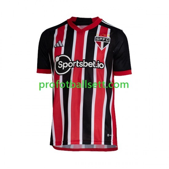 Fotballdrakt Sao Paulo Herre Bortekit 2023-2024 Kortermet