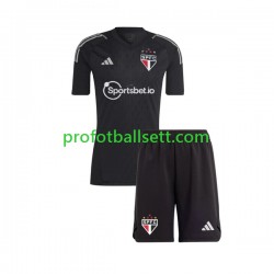 Fotballdrakt Sao Paulo Keeper Barn Hjemmekit 2023-2024 Kortermet