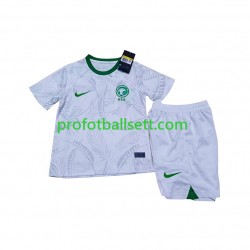 Fotballdrakt Saudi-Arabia Barn Hjemmekit VM 2022 Kortermet