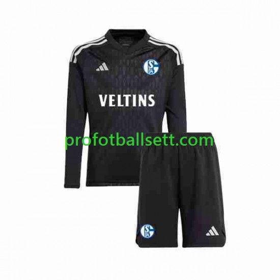 Fotballdrakt Schalke 04 Keeper Barn Bortekit 2023-2024 Langermet
