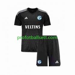 Fotballdrakt Schalke 04 Keeper Barn Bortekit 2023-2024 Kortermet