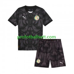 Fotballdrakt Senegal Keeper Barn Bortekit 2025 Kortermet