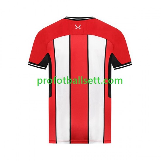 Fotballdrakt Sheffield United Herre Hjemmekit 2023-2024 Kortermet