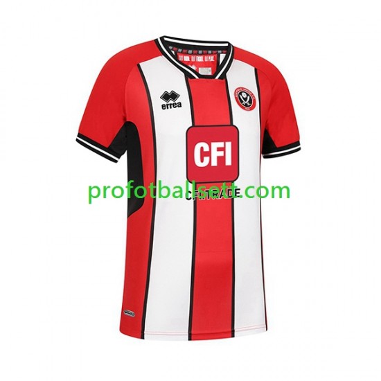 Fotballdrakt Sheffield United Herre Hjemmekit 2023-2024 Kortermet