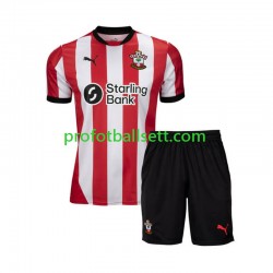 Fotballdrakt Southampton Barn Hjemmekit 2024-2025 Kortermet