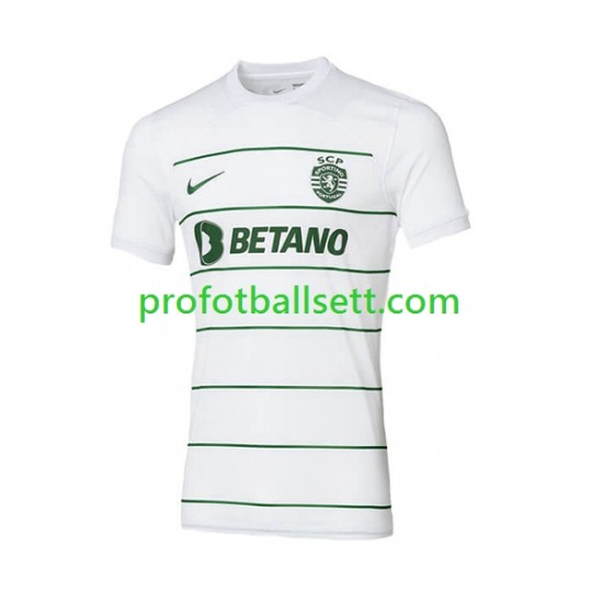 Fotballdrakt Sporting CP Herre Bortekit 2023-2024 Kortermet