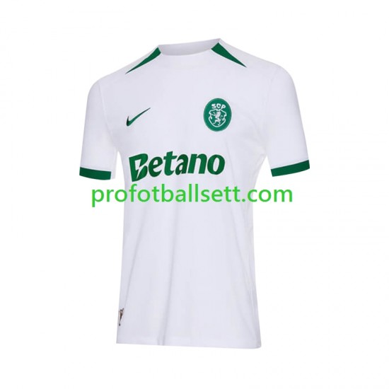 Fotballdrakt Sporting CP Herre Bortekit 2024-2025 Kortermet