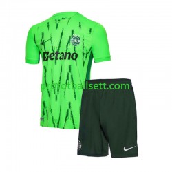 Fotballdrakt Sporting CP Barn Tredjekit 2024-2025 Kortermet