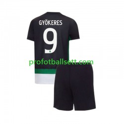 Fotballdrakt Sporting CP Gyokeres 9 Barn Hjemmekit 2024-2025 Kortermet