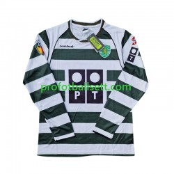 Retro Fotballdrakt Sporting CP 2001 2003 Herre Hjemmekit Langermet