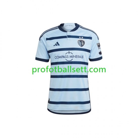 Fotballdrakt Sporting Kansas City Herre Hjemmekit 2023-2024 Kortermet