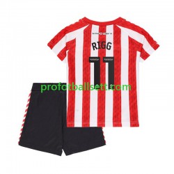 Fotballdrakt Sunderland Chris Rigg 11 Barn Hjemmekit 2024-2025 Kortermet