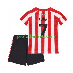 Fotballdrakt Sunderland Jobe Bellingham 7 Barn Hjemmekit 2024-2025 Kortermet