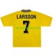 Retro Fotballdrakt Sverige Henrik Larsson 7 Herre Hjemmekit 1994 Kortermet