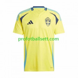 Fotballdrakt Sverige Herre Hjemmekit 2024 Kortermet