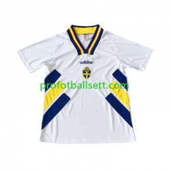 Retro Fotballdrakt Sverige Herre Bortekit 1994 Kortermet